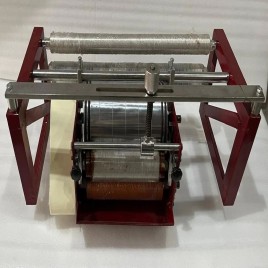 Mild Steel 250 x 550mm Single Color Flexo Online Printing Machine