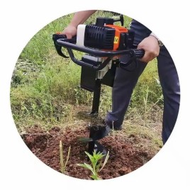 Mild Steel 3 HP Pit Digging Machine, Petrol