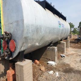Mild Steel 30 Ton Bitumen Storage Tank, Storage Capacity: More than 40 MT