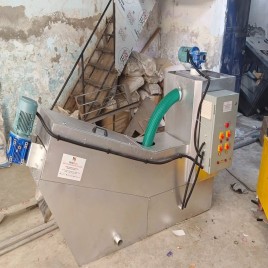 Mild Steel 50 KLD Dewatering Screw Press Machine, Automation Grade: Automatic