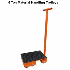 Mild Steel 6 Ton Material Handling Trolleys
