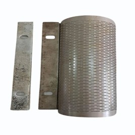 Mild Steel 6N110 Rice Mill Jali, Silver, Powder Coated