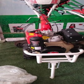Mild Steel 7 Feet Rotary Tiller Machine, Total Width: 5 Feet