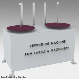 Mild Steel Auto Re Winding Machine, Production Capacity(Meter/Min): 300 MPM