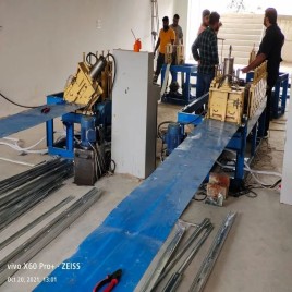 Mild Steel Automatic 2 In 1 False Ceiling Roll Forming Machines