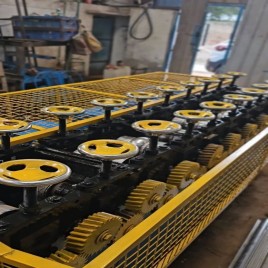 Mild Steel Automatic Roll Forming Machine PLC Control With Touch Display