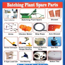 Mild Steel Batching Plant Spare Parts