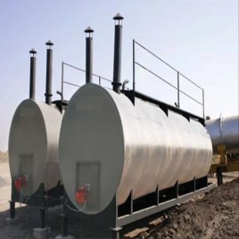 Mild Steel Bitumen Storage Tank, Storage Capacity(MT): 20 MT