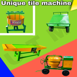 Mild Steel Cement Tile Making Machine For Street