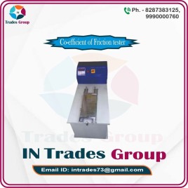 Mild Steel Coefficient Of Friction Tester, For Laboratory Use, 220 V
