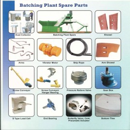 Mild Steel Concrete Batching Plant Spare Parts