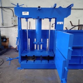 Mild Steel Double Box And Cylinder Baling Press For Corrugated Box