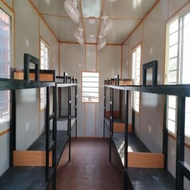 Mild Steel Double Bunk Bed Container Cabin