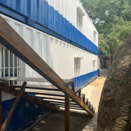 Mild Steel Double Bunk Bed Container Cabin