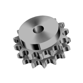 Mild Steel Duplex Chain Sprockets