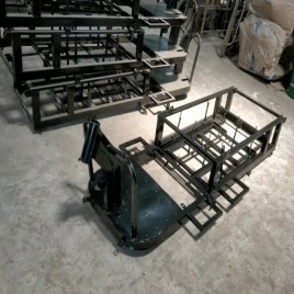 Mild Steel E Rickshaw Chassis