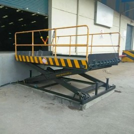 Mild Steel Electric Heavy Duty Scissor Lift Table, Capacity: Upto 30 Ton