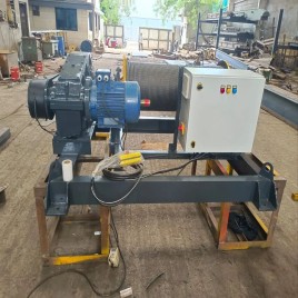 Mild Steel Electric Power Winches, For Lifting and Pulling, Capacity: Upto 10 Ton