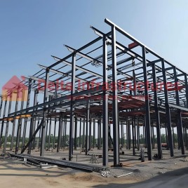 Mild Steel Factory Roofing Structure