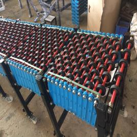 Mild Steel Flexible Gravity Conveyor, Roller Diameter: 2 Inch