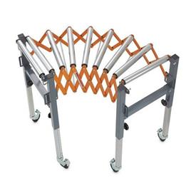 Mild Steel Flexible Gravity Roller Conveyor
