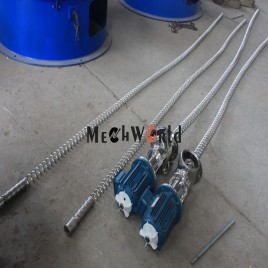 Mild Steel Flexible Screw Conveyor, Capacity: 8 Ton, Capacity: 5-6TON