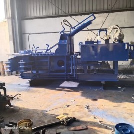 Mild Steel Hydraulic Metal Scrap Baling Press, Model Name/Number: NM-MSBP-100T, Capacity: 100 Ton