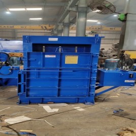 Mild Steel Hydraulic Scrap Baling Press Machine In Ahmedabad, Model Name/Number: NM-SBP-50-1001, Capacity: 50 Ton