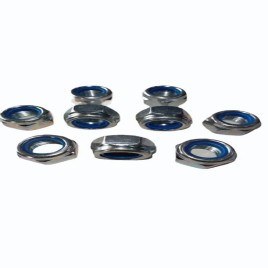 Mild Steel Imported Nylock Nut, Diameter: 3 mm