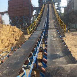 Mild Steel Inclined Belt Conveyor System, Capacity: 500 Kg/Feet