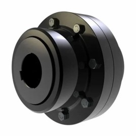 Mild Steel Industrial Coupling, Size: 3/4 inch