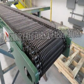 Mild Steel Industrial Wire Mesh Conveyor, Material Handling Capacity: 50-100 kg per feet