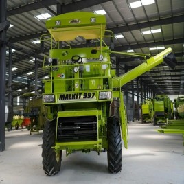 Mild Steel Malkit 997 Self Propelled Combine Harvester, 3 acres/hr, 133 HP