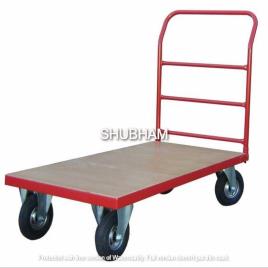 Mild Steel Manual M.S.Foldable Platform Trolley, Square