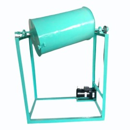 Mild Steel Motorized Seed Treatment Dressing Drum, For Agriculture