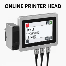 Mild Steel Online Batch Code Printer