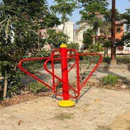 Mild Steel Outdoor Push Up And Dip Station