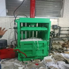 Mild Steel PET Bottle hydraulic scrap baling press machine 10ton