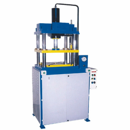 Mild Steel Pillar Type Hydraulic Press, Capacity: 80 tons