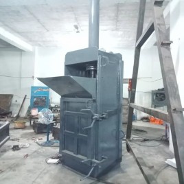 Mild Steel Plastic Bottles Baling Machine, Max Load Capacity: 50 Ton