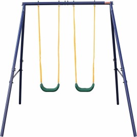 Mild Steel PLAYGROUND DOUBLE SWING
