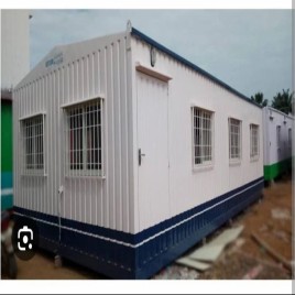 Mild Steel Porta Cabin, For Office