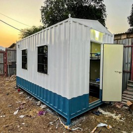 Mild Steel Portable Cabin, For Office