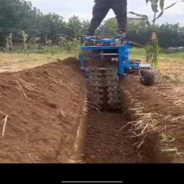 Mild Steel Portable Mini Trenching machine, 3 Feet