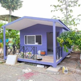 Mild Steel Portable Resort Cottage