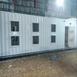 Mild Steel Portable Security Guard Cabin, For Gaurd Room