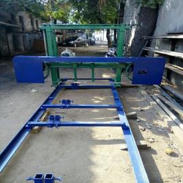 Mild Steel Portable Wood Cutting Trolley Machine