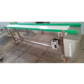 Mild Steel Powder Coated Belt Conveyor, Capacity: 50-100 kg per feet