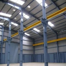 Mild Steel Prefabricated Roofing Shed