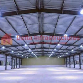 Mild Steel Prefabricated Roofing Structures